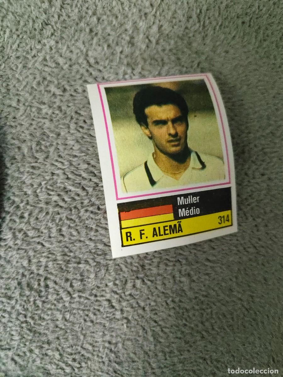 Figurine di Calcio: 314. HANSI MULLER GERMANY SORCACIUS EURO 1984 ALEMANIA OESTE WEST EUROCOPA FRANCIA 84 SIN PEGAR AAX