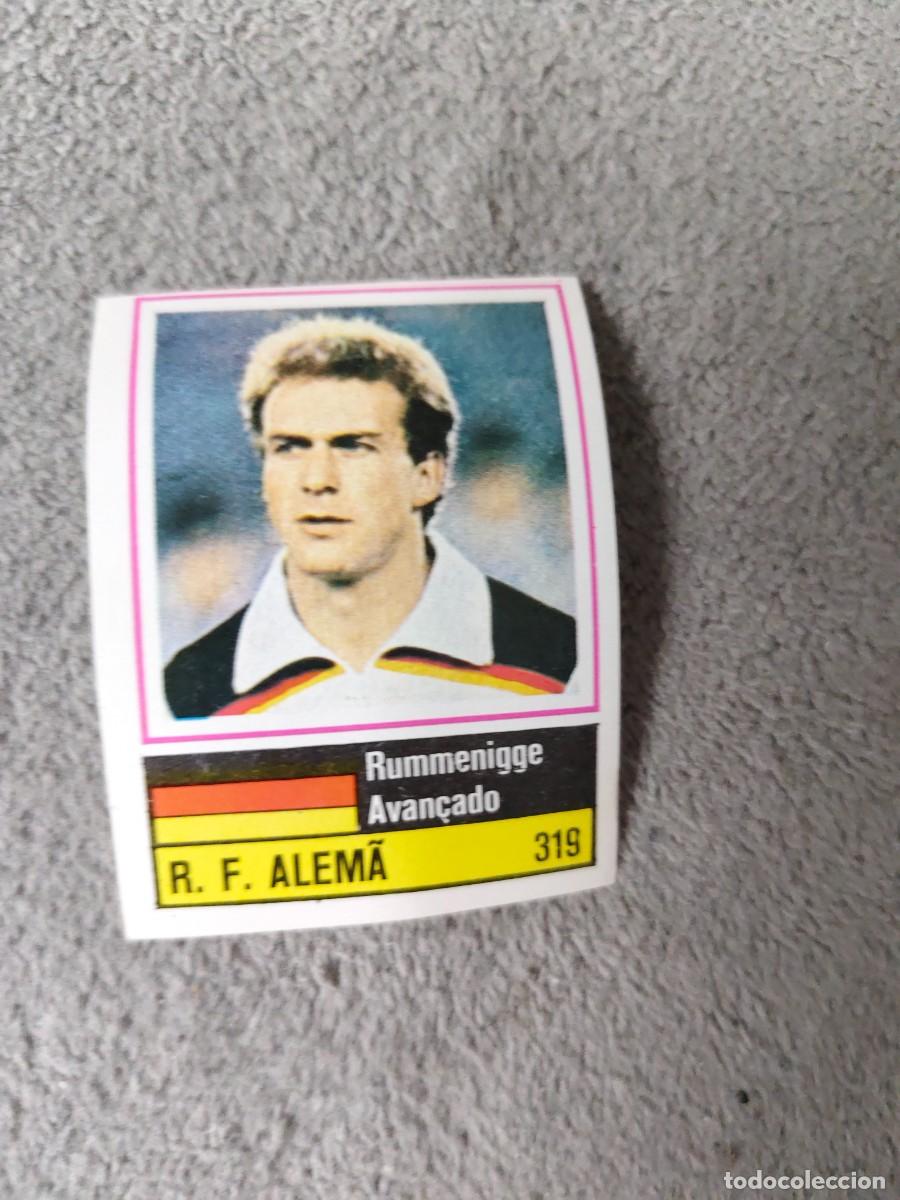 Fu&szlig;ball-Sticker: 319. RUMMENIGGE (GERMANY) SORCACIUS EURO 1984 ALEMANIA OESTE WEST EUROCOPA FRANCIA 84 SIN PEGAR A
