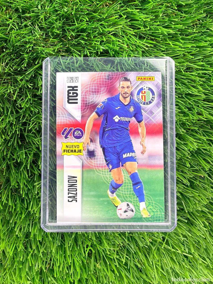 Cromos de f&uacute;tbol: N&ordm; 457 Sazonov Nuevos Fichajes Getafe CF Megacracks 26 27