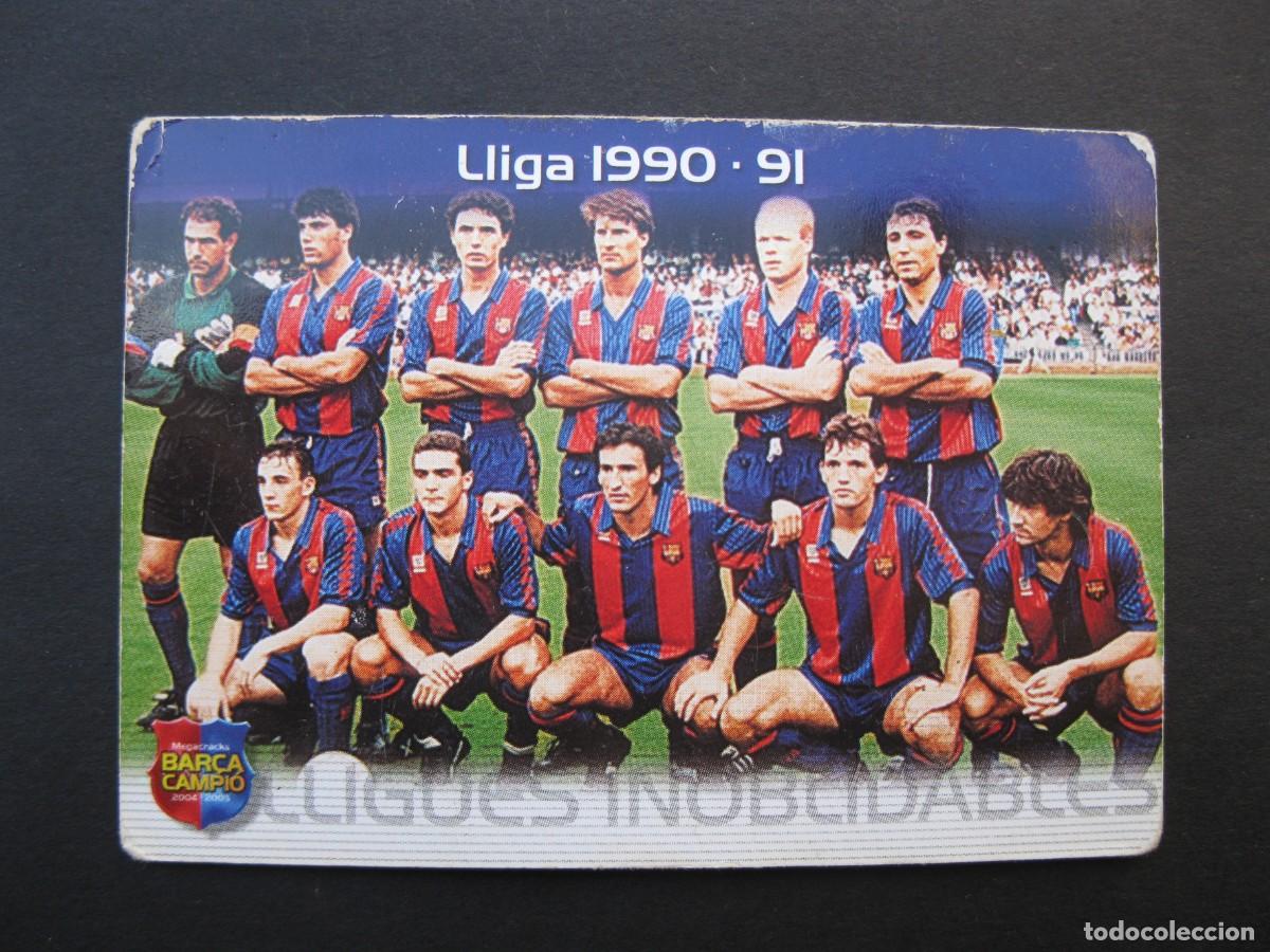 Cromos de Futebol: MEGACRACKS - BAR&Ccedil;A CAMPI&Oacute; 2004-2005 - N&ordm; 129 - LLIGA 1990-91 - LLIGUES INOBLIDABLES - PANINI.