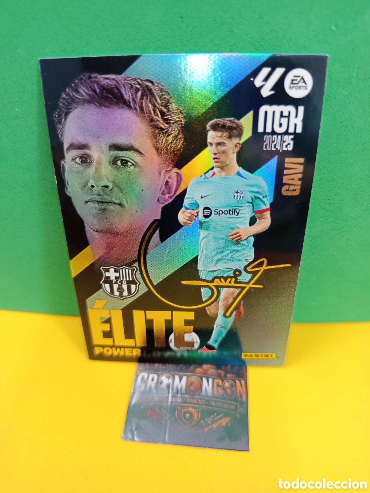 Cartes &agrave; collectionner de Football: ❇️ CROMO ⚽ CARD GAVI BARCELONA ELITE POWER 24 25 2024 2025 MEGACRACKS MGKS PANINI ❇️