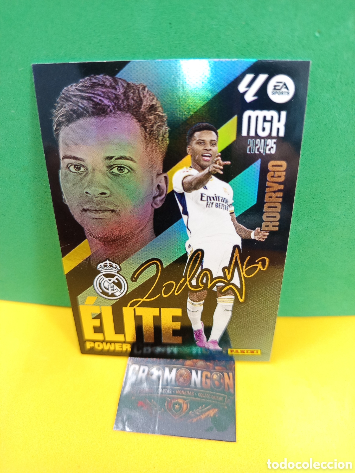 Cartes &agrave; collectionner de Football: ❇️ CROMO ⚽ CARD RODRYGO MADRID ELITE POWER 24 25 2024 2025 MEGACRACKS MGKS PANINI ❇️
