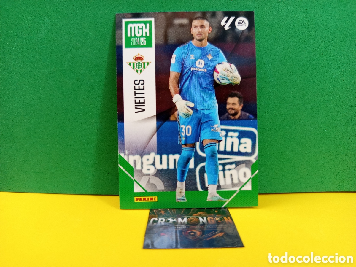 Cromos de f&uacute;tbol: ❇️ CROMO ⚽ CARD VIEITES BETIS LIGA EA SPORTS 24 25 2024 2025 MEGACRACKS MGKS PANINI ❇️