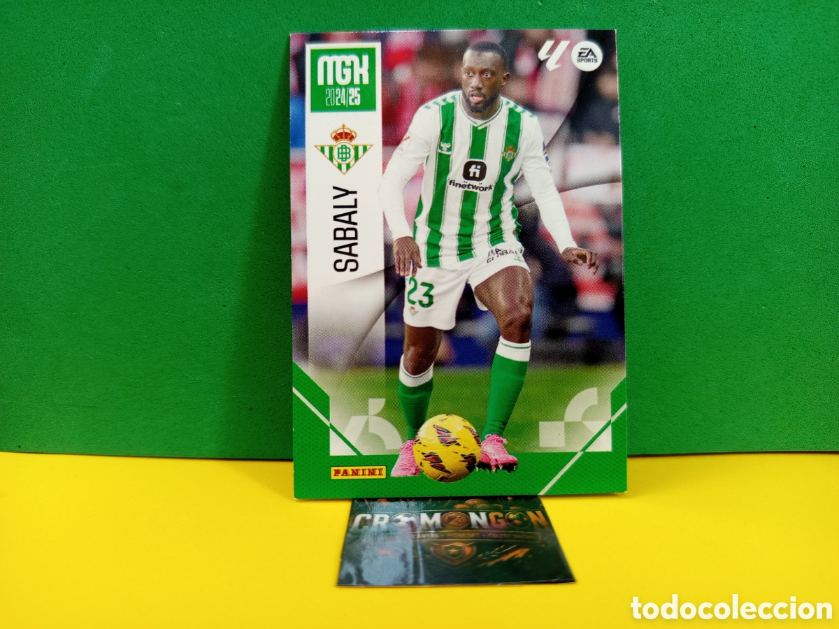 Cromos de f&uacute;tbol: ❇️ CROMO ⚽ CARD SABALY BETIS LIGA EA SPORTS 24 25 2024 2025 MEGACRACKS MGKS PANINI ❇️