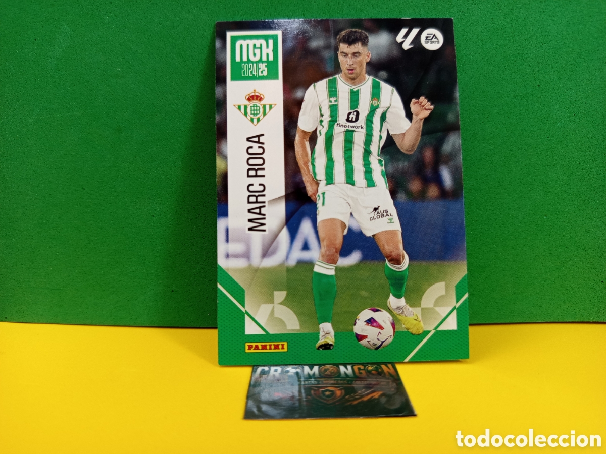 Cromos de f&uacute;tbol: ❇️ CROMO ⚽ CARD MARC ROCA BETIS LIGA EA SPORTS 24 25 2024 2025 MEGACRACKS MGKS PANINI ❇️