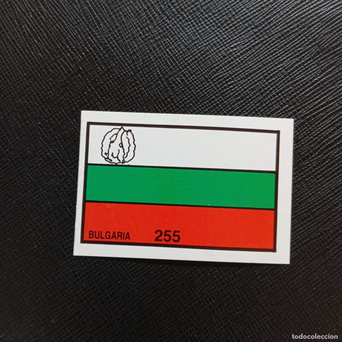 Cromos de f&uacute;tbol: 255 BANDERA BULGARIA BARNA MEXICO MUNDIAL 1986 CROMO FUTBOL 86 - SIN PEGAR - A106 PG496
