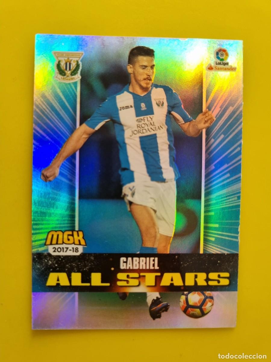 Cromos de f&uacute;tbol: CROMO FUTBOL MEGACRACKS 349 GABRIEL ALL STARS CD LEGANES 17 18 2017 2018 AR1026