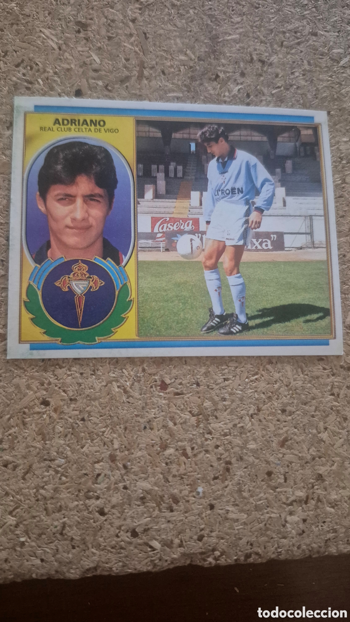 Cromos de f&uacute;tbol: ADRIANO CELTA FICHAJE 28 BIS LIGA ESTE 1996/97 96 97 VENTANILLA