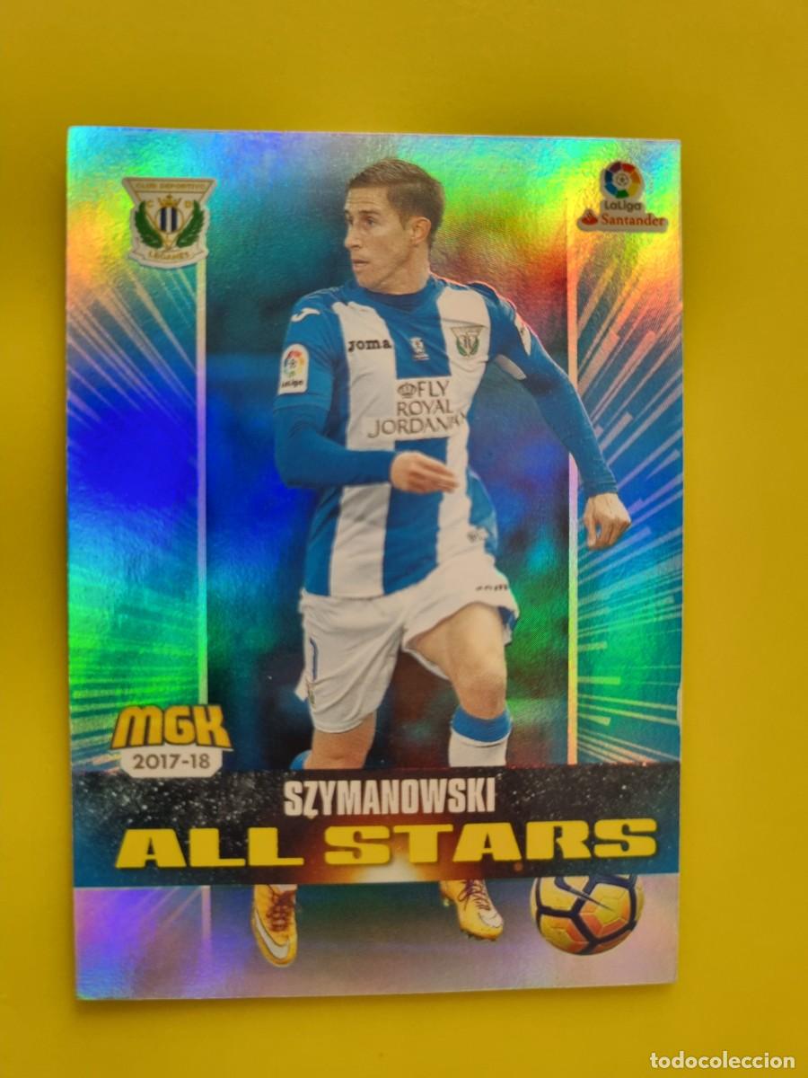 Cromos de f&uacute;tbol: CROMO FUTBOL MEGACRACKS 350 SZYMANOWSKI ALL STARS CD LEGANES 17 18 2017 2018 AR1026