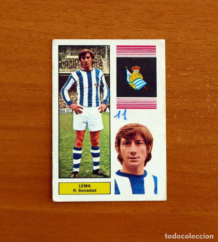 Cromos de f&uacute;tbol: Real Sociedad - Lema - Editorial Fher Liga 1974-1975, 74-75
