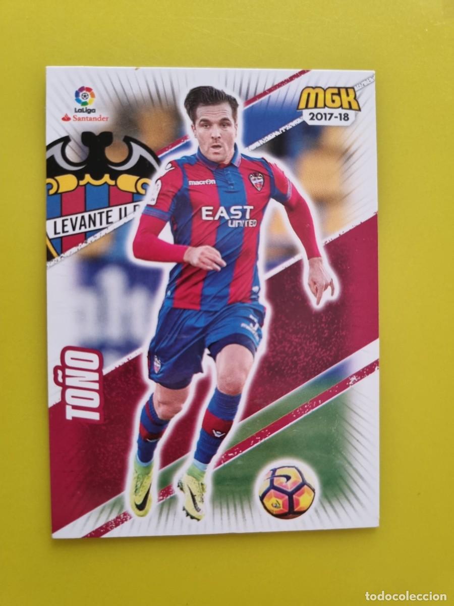 Figurine di Calcio: CROMO FUTBOL MEGACRACKS 359 TO&Ntilde;O LEVANTE UD 17 18 2017 2018 AR1026