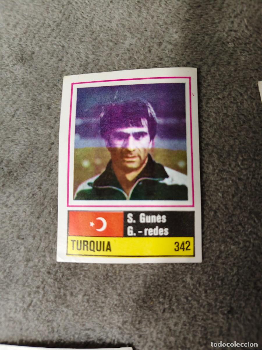 Figurine di Calcio: 342. S. GUNES (TURKEY) SORCACIUS EURO 1984 TURQU&Iacute;A EUROCOPA FRANCIA 84 SIN PEGAR AAX