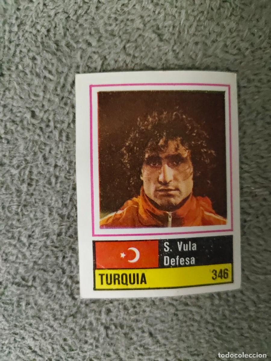 Cromos de Futebol: 346. S. VULA (TURKEY) SORCACIUS EURO 1984 TURQU&Iacute;A EUROCOPA FRANCIA 84 SIN PEGAR AAX