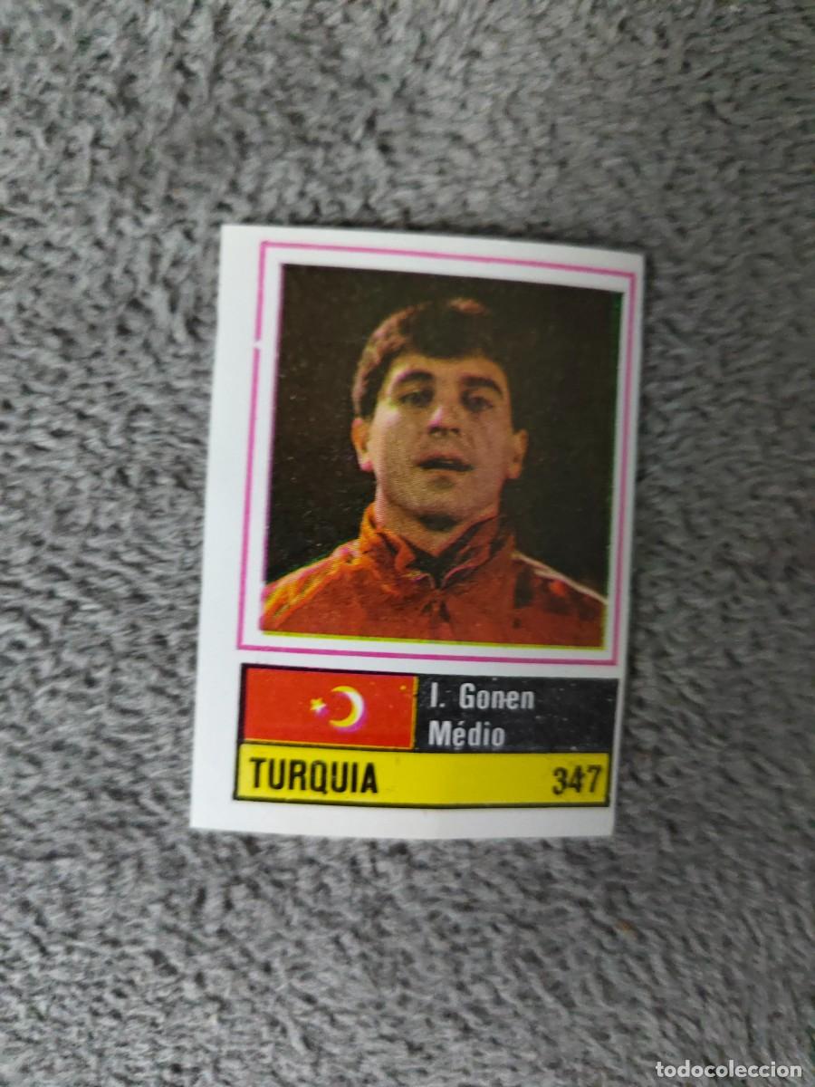 Cromos de Futebol: 347. I. GONEN (TURKEY) SORCACIUS EURO 1984 TURQU&Iacute;A EUROCOPA FRANCIA 84 SIN PEGAR AAX