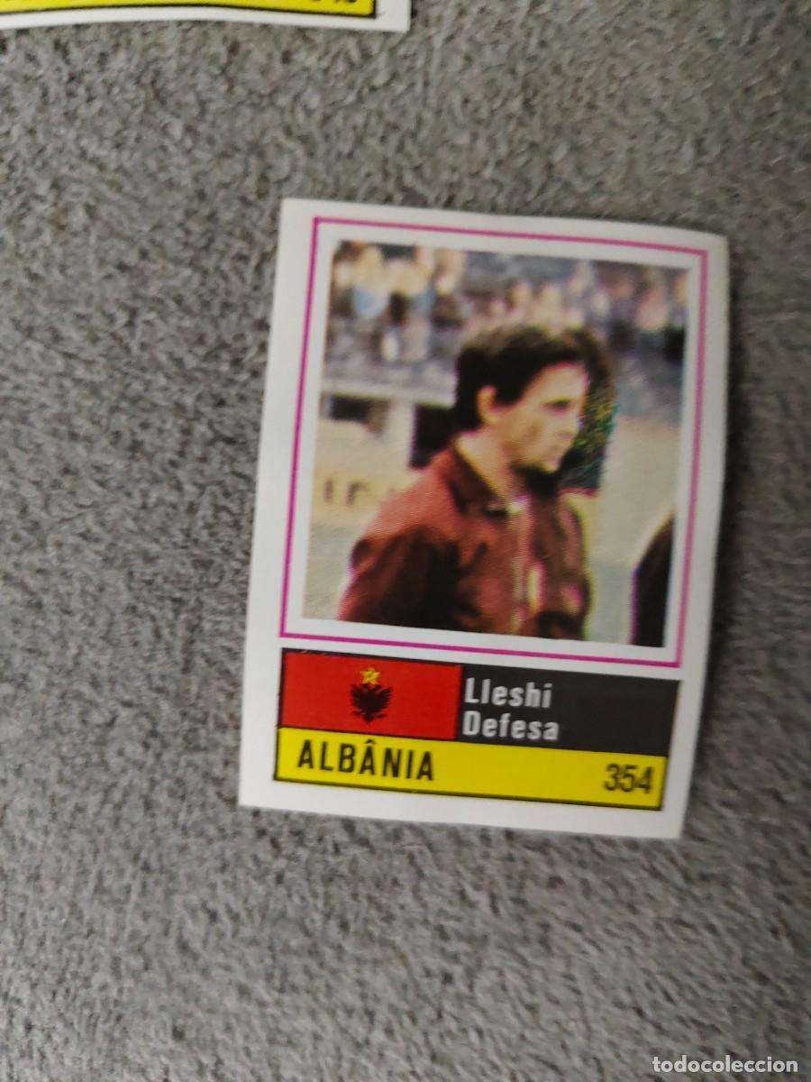 Cromos de Futebol: 354. LLESHI (ALBANIA) SORCACIUS EURO 1984 ALBANIA EUROCOPA FRANCIA 84 SIN PEGAR AAX