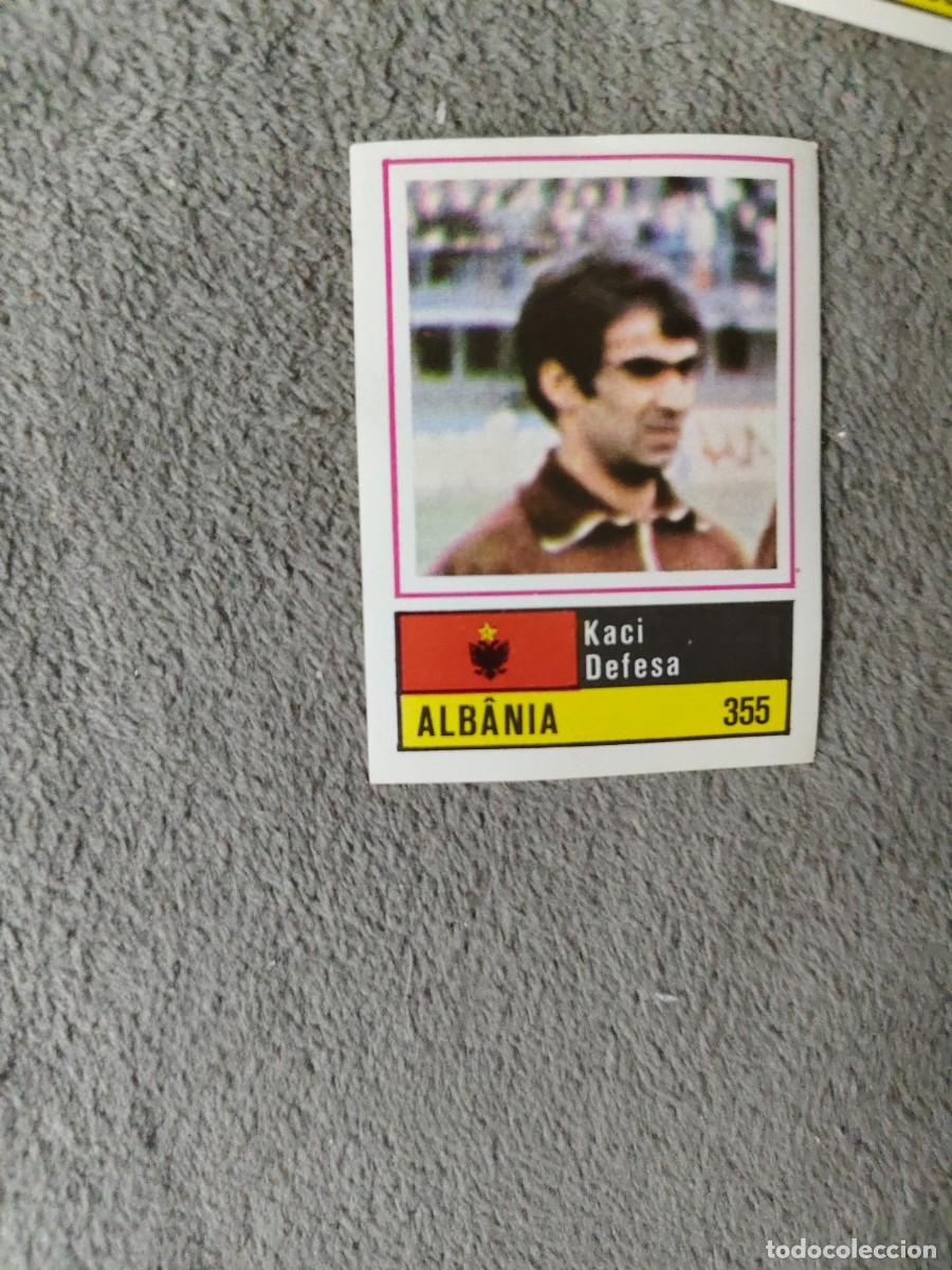 Figurine di Calcio: 355. KACI (ALBANIA) SORCACIUS EURO 1984 ALBANIA EUROCOPA FRANCIA 84 SIN PEGAR AAX