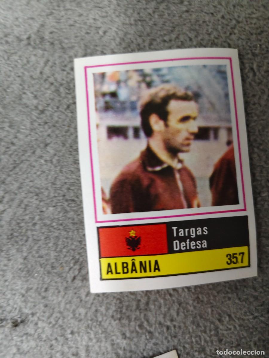 Figurine di Calcio: 357. TARGAS (ALBANIA) SORCACIUS EURO 1984 ALBANIA EUROCOPA FRANCIA 84 SIN PEGAR AAX