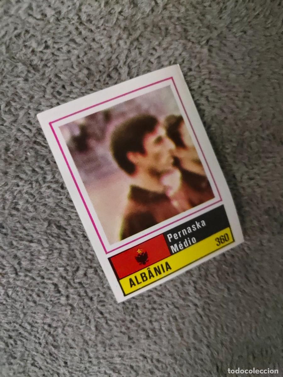 Figurine di Calcio: 360. PERNASKA (ALBANIA) SORCACIUS EURO 1984 ALBANIA EUROCOPA FRANCIA 84 SIN PEGAR AAX