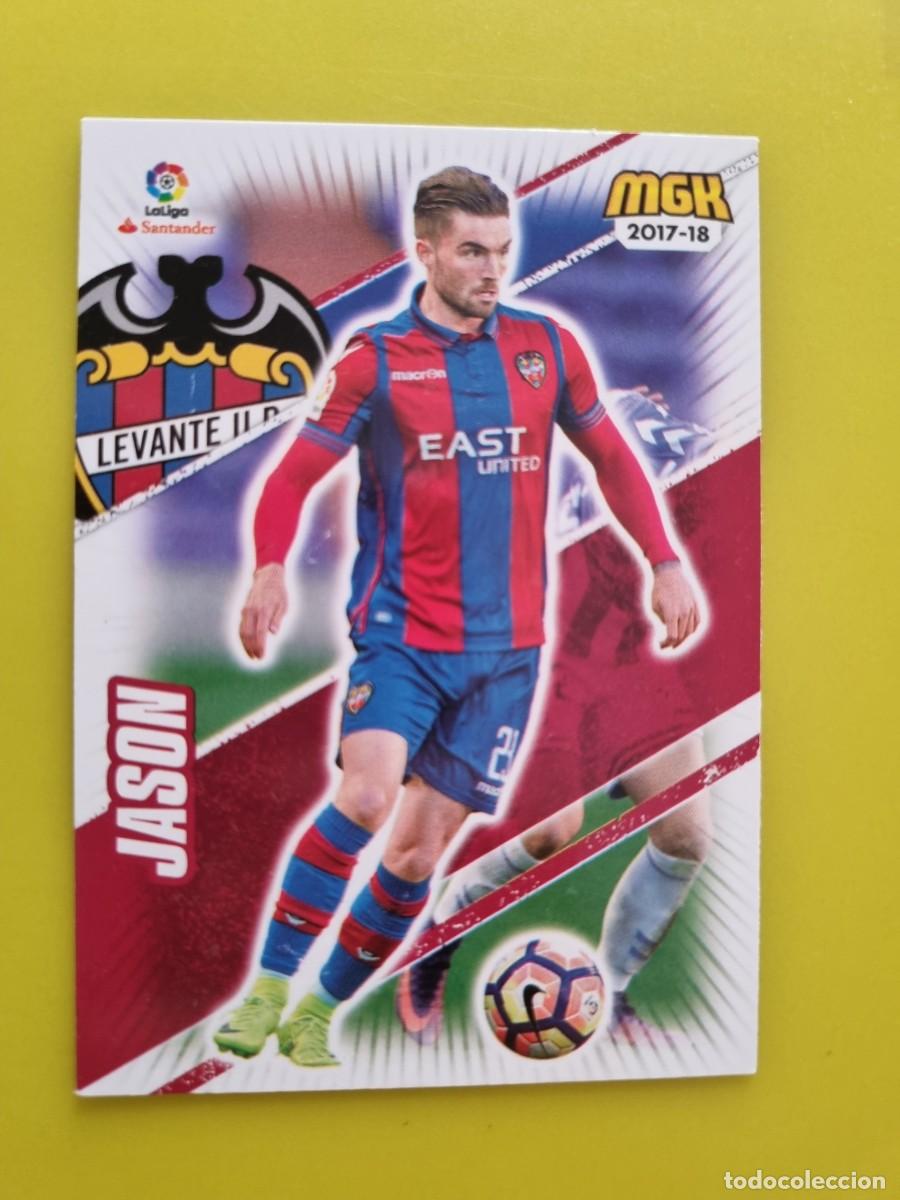 Figurine di Calcio: CROMO FUTBOL MEGACRACKS 366 JASON LEVANTE UD 17 18 2017 2018 AR1026