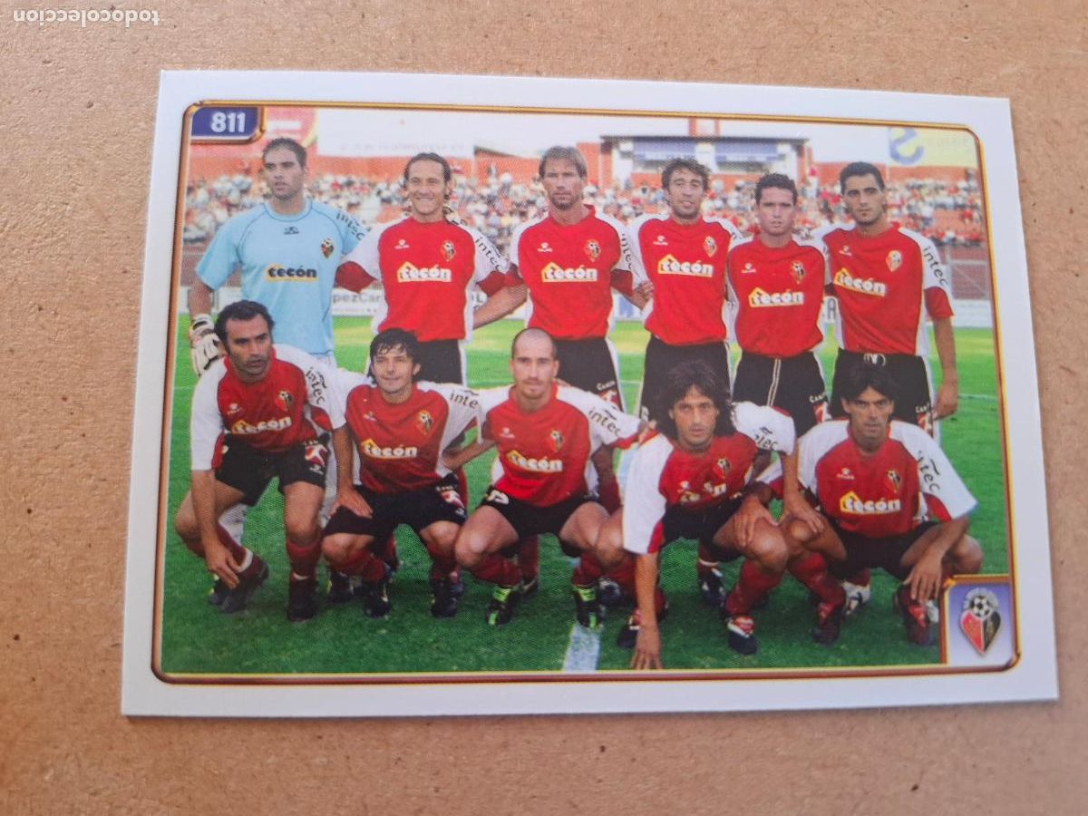 Figurine di Calcio: MUNDICROMO 2004 2005 04 05 - 811 &Iacute;NDICE / EQUIPO - C.F. CIUDAD DE MURCIA