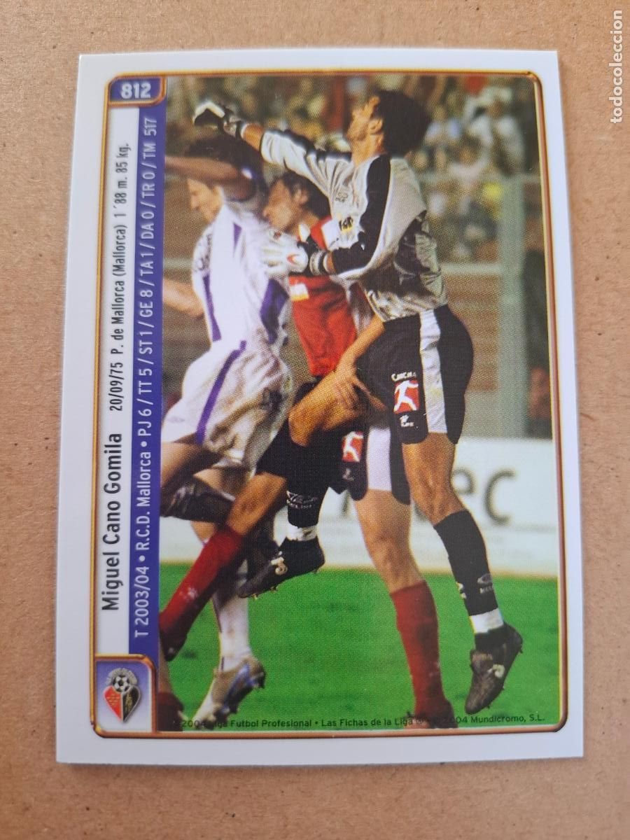 Figurine di Calcio: MUNDICROMO 2004 2005 04 05 - 812 MIKI / EDU SERRANO - C.F. CIUDAD DE MURCIA