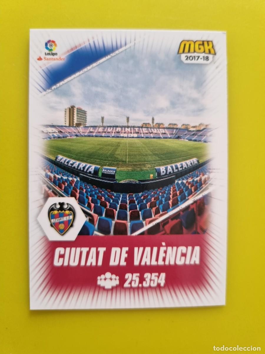 Figurine di Calcio: CROMO FUTBOL MEGACRACKS 373 CIUTAT DE VALENCIA ESTADIO LEVANTE UD 17 18 2017 2018 AR1026