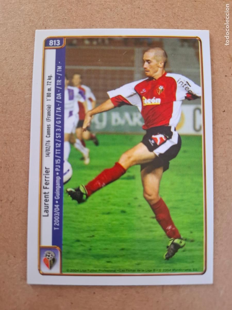 Fu&szlig;ball-Sticker: MUNDICROMO 2004 2005 04 05 - 813 FERRIER / C. MONTOYA - C.F. CIUDAD DE MURCIA
