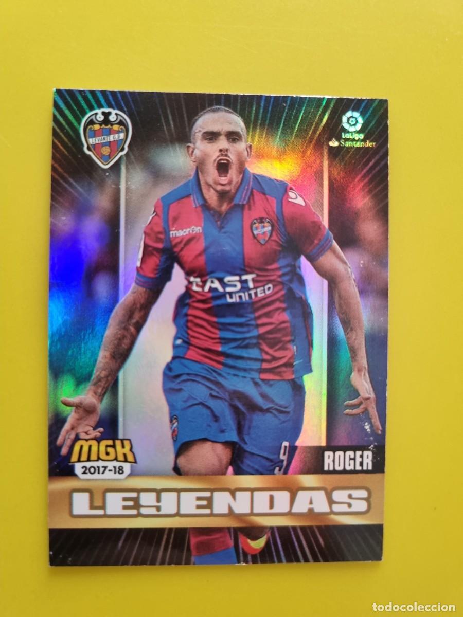 Football Stickers: CROMO FUTBOL MEGACRACKS 375 ROGER LEYENDAS LEVANTE UD 17 18 2017 2018 AR1026