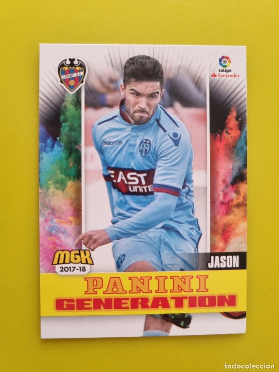 Figurine di Calcio: CROMO FUTBOL MEGACRACKS 378 JASON GENERATION LEVANTE UD 17 18 2017 2018 AR1026