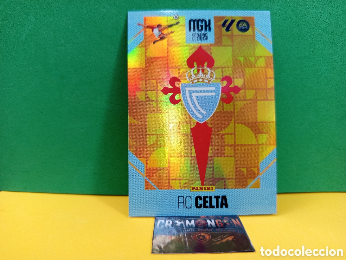 Cartes &agrave; collectionner de Football: ❇️ CROMO ⚽ CARD ESCUDO CELTA DE VIGO LIGA EA SPORTS 24 25 2024 2025 MEGACRACKS MGKS PANINI ❇️