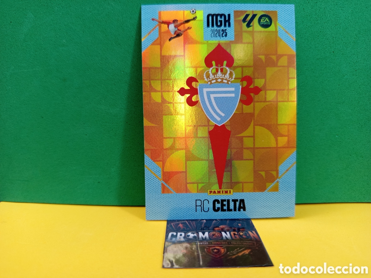 Cartes &agrave; collectionner de Football: ❇️ CROMO ⚽ CARD ESCUDO CELTA DE VIGO LIGA EA SPORTS 24 25 2024 2025 MEGACRACKS MGKS PANINI ❇️