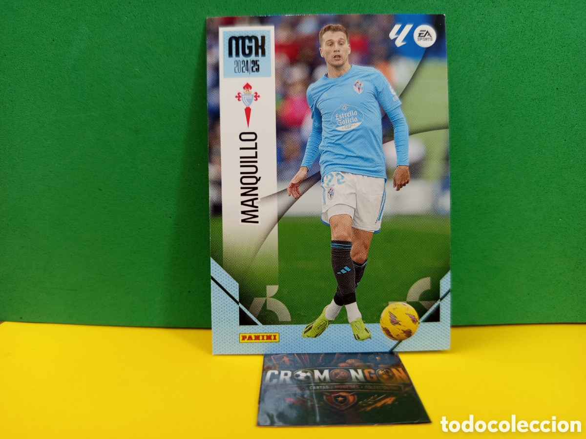 Cartes &agrave; collectionner de Football: ❇️ CROMO ⚽ CARD MANQUILLO CELTA DE VIGO LIGA EA SPORTS 24 25 2024 2025 MEGACRACKS MGKS PANINI ❇️
