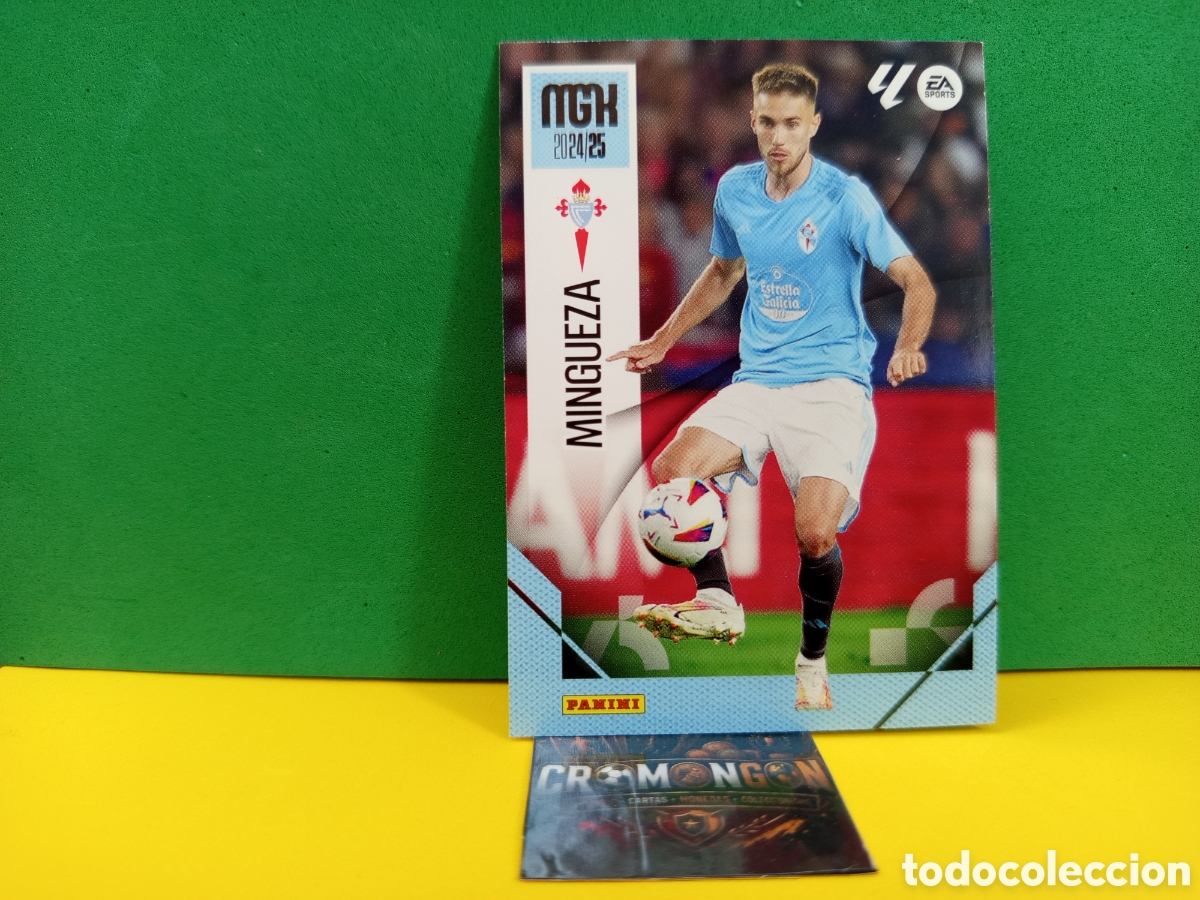 Cartes &agrave; collectionner de Football: ❇️ CROMO ⚽ CARD MINGUEZA CELTA DE VIGO LIGA EA SPORTS 24 25 2024 2025 MEGACRACKS MGKS PANINI ❇️