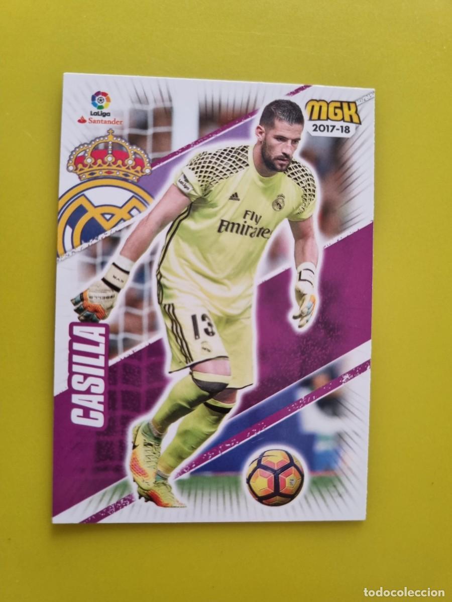 Cromos de f&uacute;tbol: CROMO FUTBOL MEGACRACKS 381 CASILLA REAL MADRID 17 18 2017 2018 AR1026