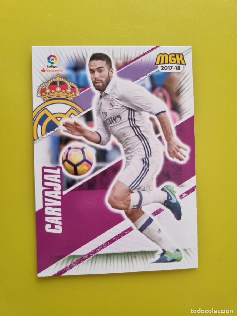 Cromos de f&uacute;tbol: CROMO FUTBOL MEGACRACKS 382 CARVAJAL REAL MADRID 17 18 2017 2018 AR1026