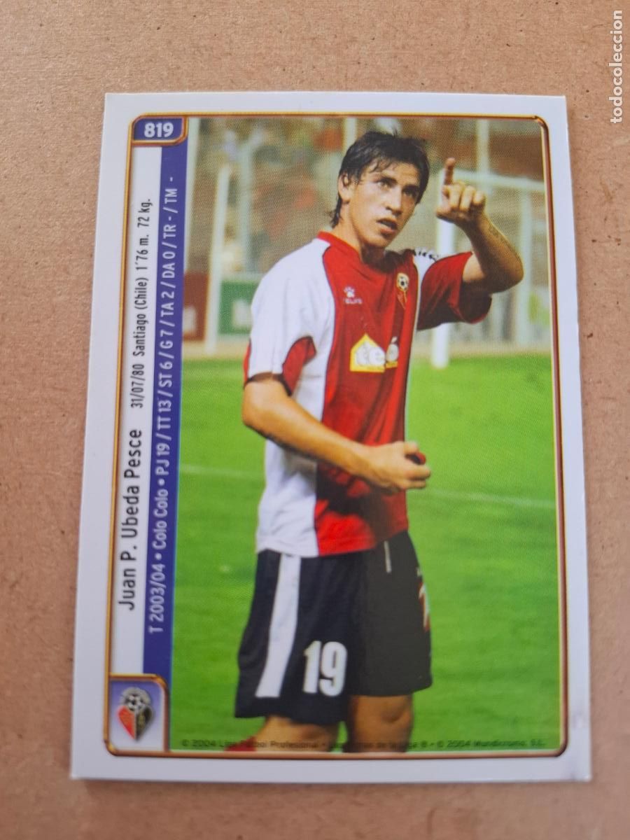 Cromos de f&uacute;tbol: MUNDICROMO 2004 2005 04 05 - 819 UBEDA / ETO'O - C.F. CIUDAD DE MURCIA