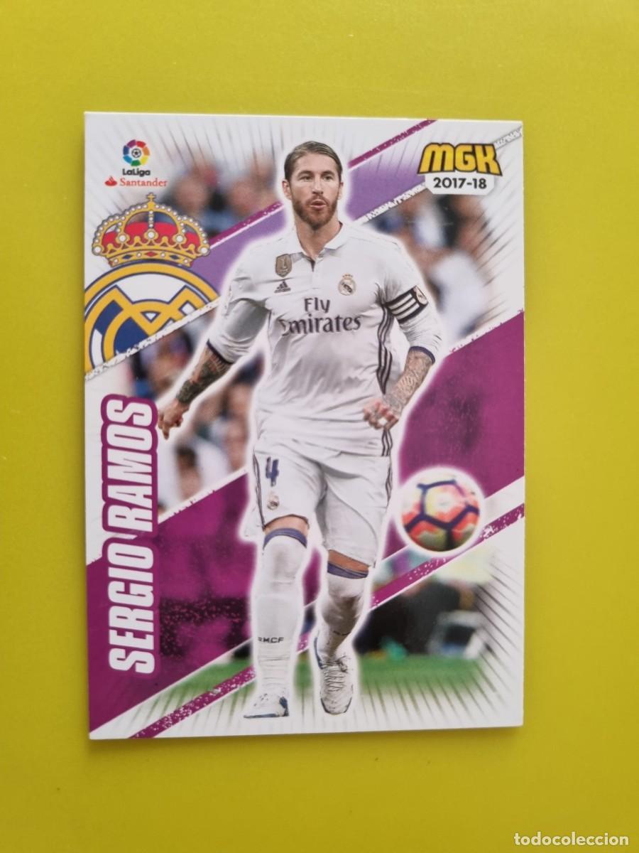 Cromos de f&uacute;tbol: CROMO FUTBOL MEGACRACKS 384 SERGIO RAMOS REAL MADRID 17 18 2017 2018 AR1026