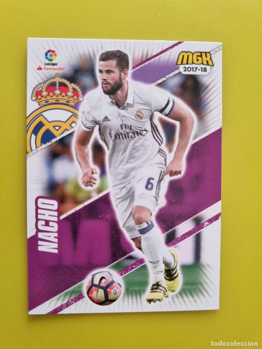 Cromos de f&uacute;tbol: CROMO FUTBOL MEGACRACKS 385 NACHO REAL MADRID 17 18 2017 2018 AR1026