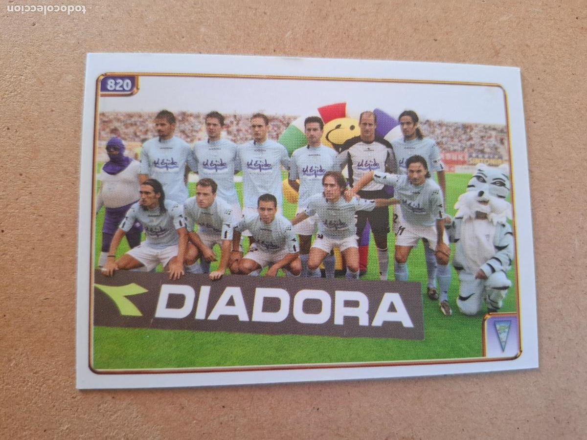 Cromos de f&uacute;tbol: MUNDICROMO 2004 2005 04 05 - 820 &Iacute;NDICE / EQUIPO - C.P. EJIDO