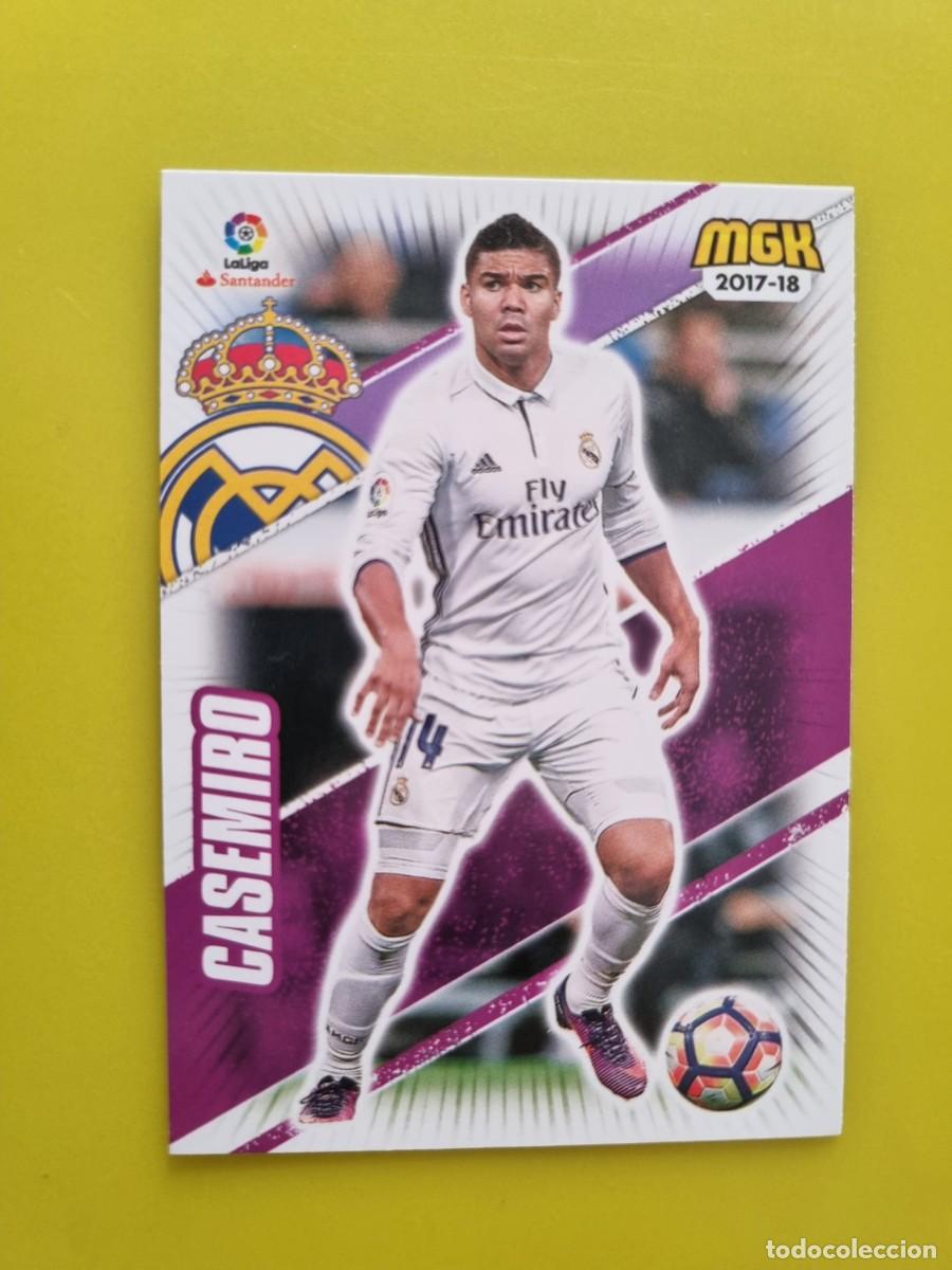 Cromos de f&uacute;tbol: CROMO FUTBOL MEGACRACKS 387 CASEMIRO REAL MADRID 17 18 2017 2018 AR1026