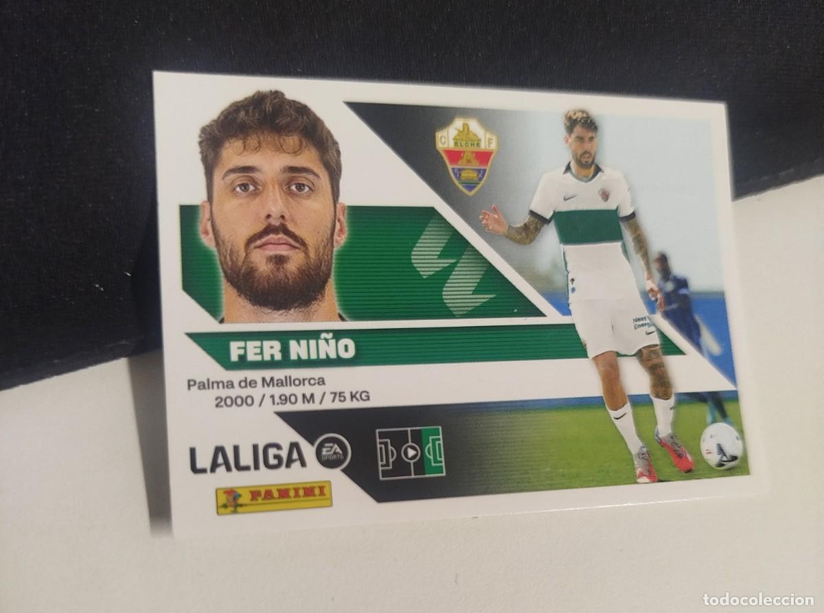 Cromos de f&uacute;tbol: Cromo UF 15 Fer Ni&ntilde;o Panini Liga 26/27