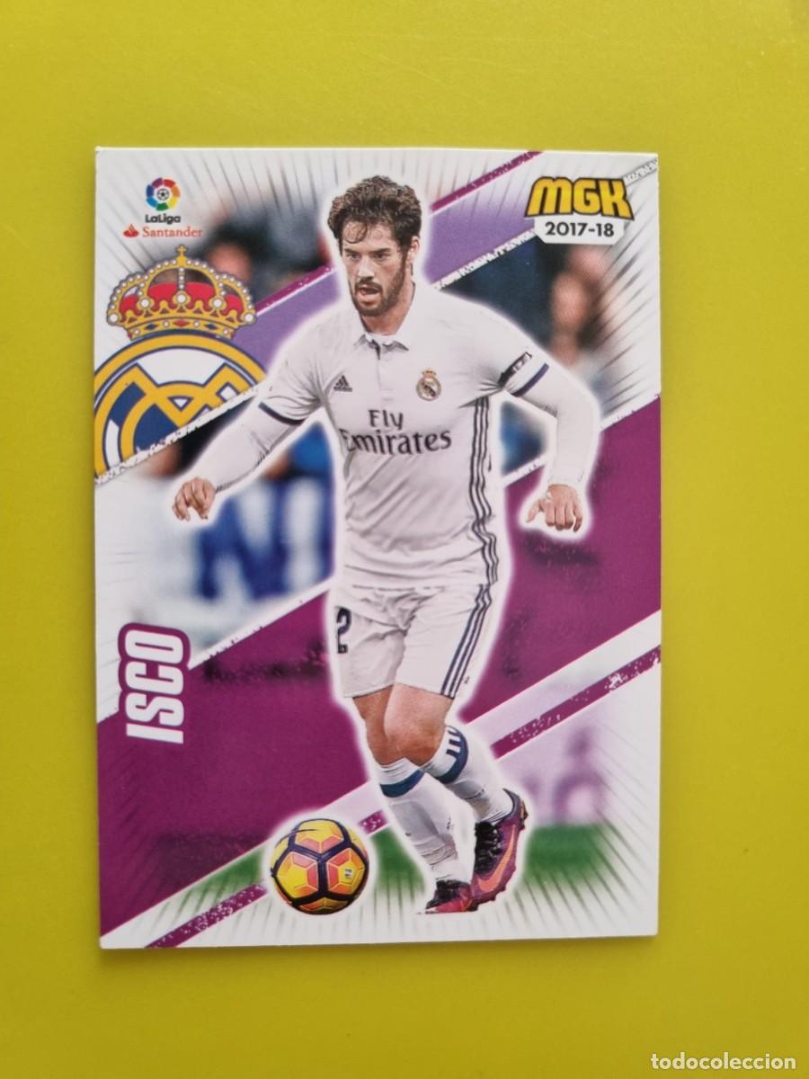 Cromos de f&uacute;tbol: CROMO FUTBOL MEGACRACKS 390 ISCO REAL MADRID 17 18 2017 2018 AR1026