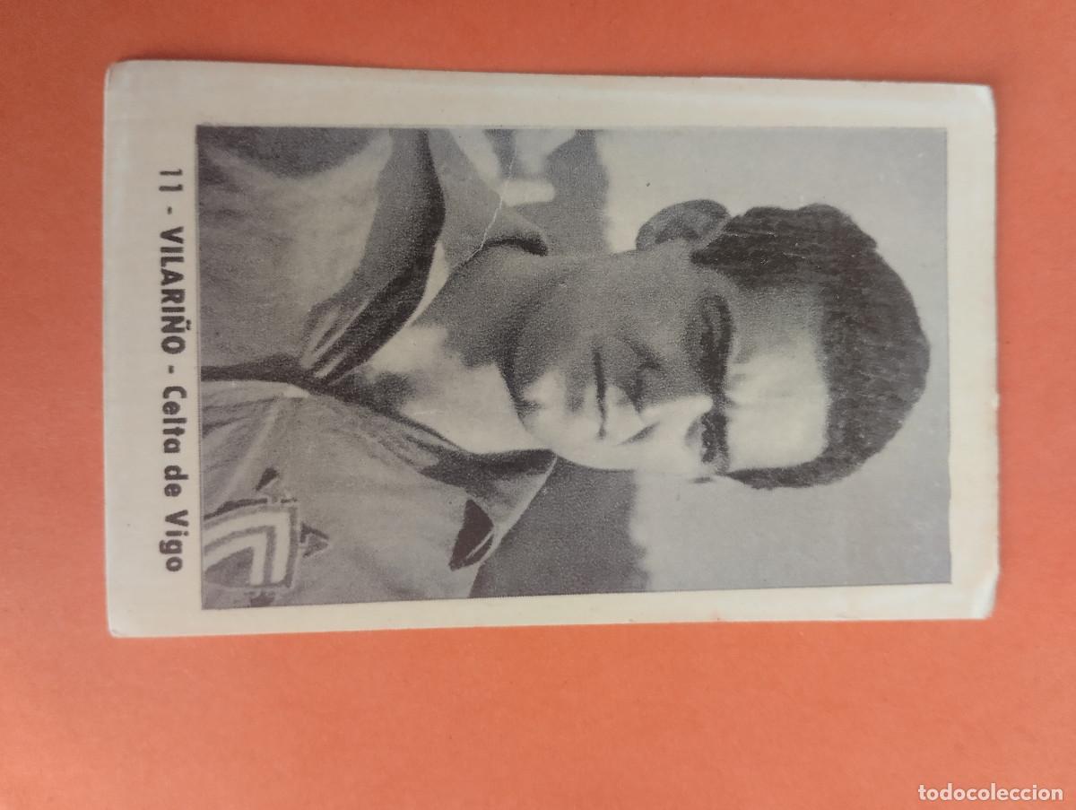 Cromos de f&uacute;tbol: CROMO FUTBOL. N&ordm;11. VILARI&Ntilde;O. CELTA DE VIGO. EDITORIAL RUIZ ROMERO. 1952-1953. 52-53. sin pegar..