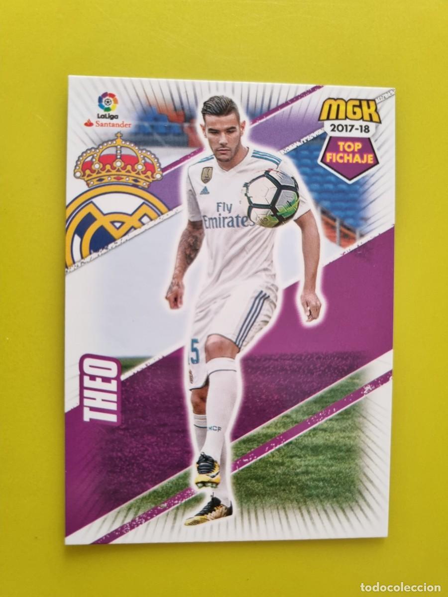 Cromos de f&uacute;tbol: CROMO FUTBOL MEGACRACKS 397 THEO REAL MADRID 17 18 2017 2018 AR1026