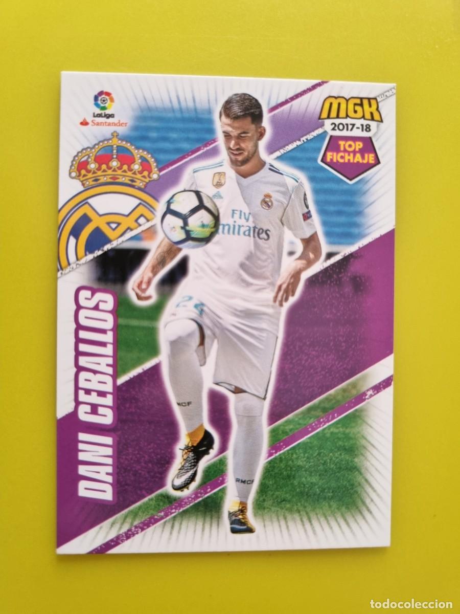 Cromos de f&uacute;tbol: CROMO FUTBOL MEGACRACKS 398 DANI CEBALLOS REAL MADRID 17 18 2017 2018 AR1026