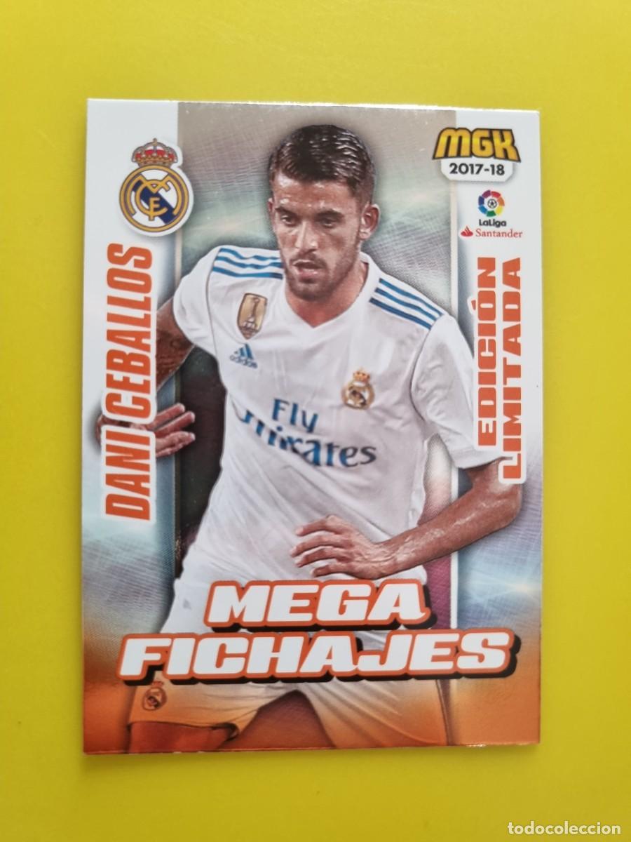 Cromos de f&uacute;tbol: CROMO FUTBOL MEGACRACKS 398 BIS DANI CEBALLOS MEGA FICHAJES REAL MADRID 17 18 2017 2018 AR1026