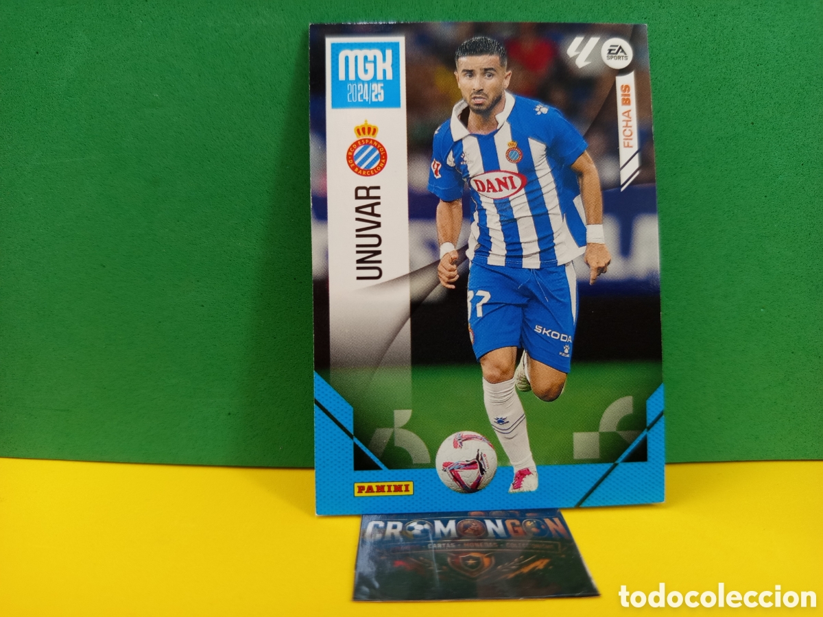 Cartes &agrave; collectionner de Football: ❇️ CROMO ⚽ CARD UNUVAR ESPA&Ntilde;OL BIS LIGA EA SPORTS 24 25 2024 2025 MEGACRACKS MGKS PANINI ❇️