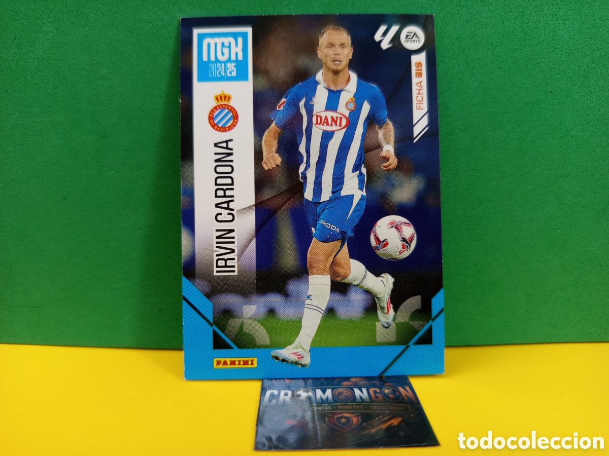 Cartes &agrave; collectionner de Football: ❇️ CROMO ⚽ CARD IRVIN CARDONA ESPA&Ntilde;OL BIS LIGA EA SPORTS 24 25 2024 2025 MEGACRACKS MGKS PANINI ❇️