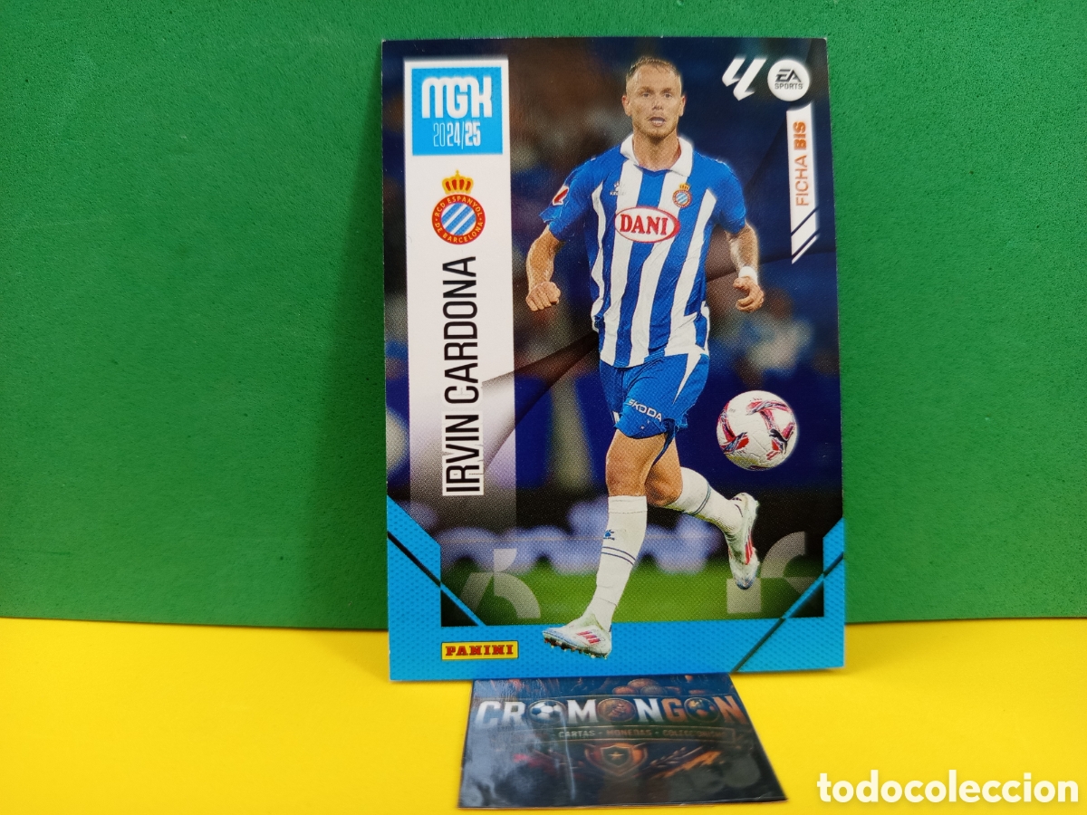 Cartes &agrave; collectionner de Football: ❇️ CROMO ⚽ CARD IRVIN CARDONA ESPA&Ntilde;OL BIS LIGA EA SPORTS 24 25 2024 2025 MEGACRACKS MGKS PANINI ❇️
