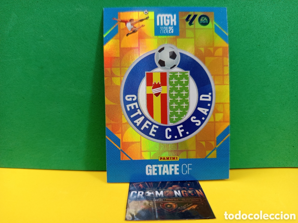 Cartes &agrave; collectionner de Football: ❇️ CROMO ⚽ CARD ESCUDO GETAFE LIGA EA SPORTS 24 25 2024 2025 MEGACRACKS MGKS PANINI ❇️